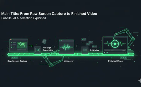 From Raw Screen Capture to Finished Video: AI Automation Explained