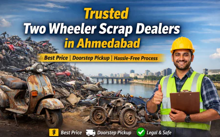 Two Wheeler Scrap Dealers: A Smart Way to Dispose Your Old Bike Responsibly