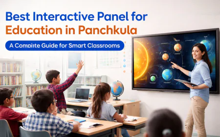 Best Interactive Panel for Education in Panchkula – A Complete Guide for Smart Classrooms