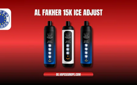 Al Fakher 15K Ice Adjust – Die innovative Einweg-E-Zigarette mit anpassbarer Frische