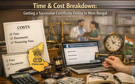 Time & Cost Breakdown: Getting a Succession Certificate Online in West Bengal