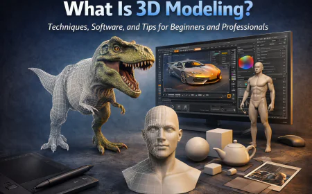 What Is 3D Modeling? Techniques, Software, and Tips for Beginners and Professionals