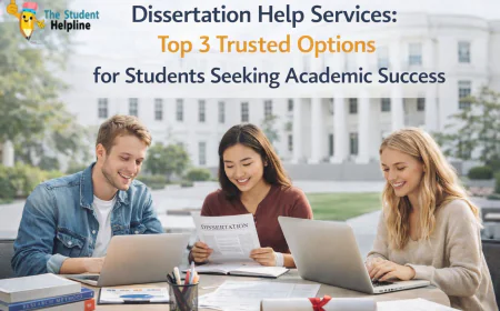 Dissertation Help Services: Top 3 Trusted Options for Students Seeking Academic Success