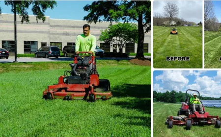 Lawn Mowing Mascot – Professional Garden Care for a Perfect Yard