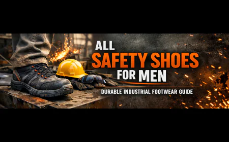 All Safety Shoes for Men | Durable Industrial Footwear Guide