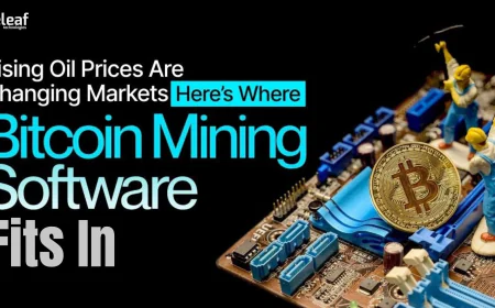Rising Oil Prices Are Changing Markets — Here’s Where Bitcoin Mining Software Fits In
