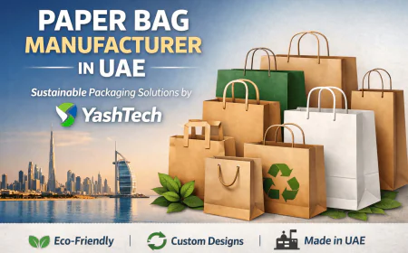 Paper Bag Manufacturer in UAE – Sustainable Packaging Solutions by YashTech