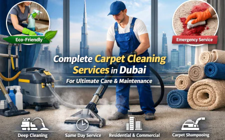 Complete Carpet Cleaning Services in Dubai for Ultimate Care & Maintenance