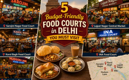 5 Budget-Friendly Food Courts in Delhi You Must Visit