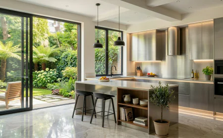 Stainless Steel Kitchen: Modern, Durable & Hygienic Kitchen Design Guide