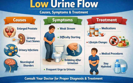 Low Urine Flow: Causes, Symptoms, and Natural Care