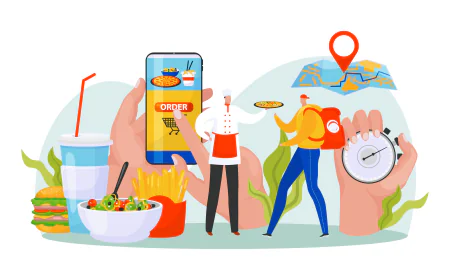 What are the latest trends in food delivery app development in the USA?