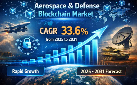 Aerospace and Defense Blockchain Market Outlook 2031: Growth, Segmentation, and Key Insights