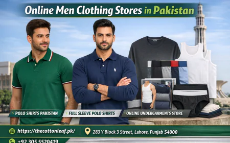 Online Men Clothing Stores in Pakistan – A Complete Guide to Style, Comfort, and Convenience