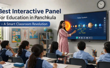 Best Interactive Panel for Education in Panchkula – A Smart Classroom Revolution