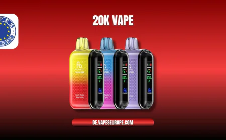 20k Vape – Die neue Generation der E-Zigarette mit bis zu 20000 Zügen