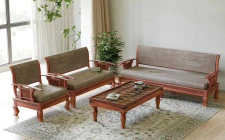 Wooden Sofa Sets: The Perfect Blend of Comfort and Style for Your Home