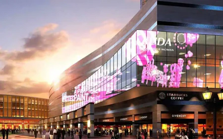 LED Film Screen: A Modern Display Solution for Glass Buildings and Storefronts