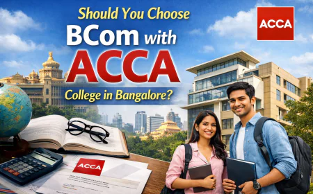 Should You Choose BCom with ACCA College in Bangalore?