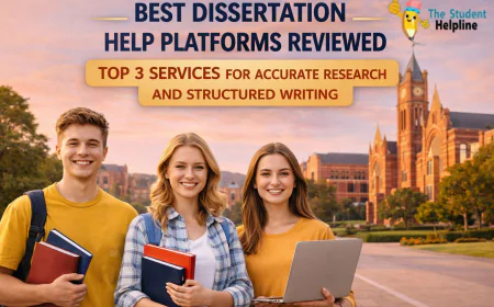 Best Dissertation Help Platforms Reviewed: Top 3 Services for Accurate Research and Structured Writing