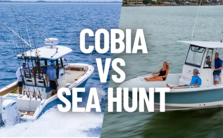 Cobia Boats vs. Sea Hunt: Key Differences Every Boater Should Know