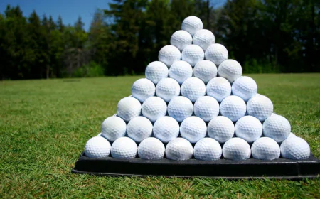 Driving Range Golf Balls for Durable Practice Sessions