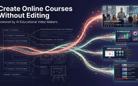 Best AI Educational Video Maker to Create Online Courses Without Editing