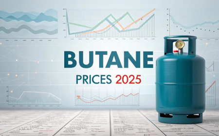 Butane Prices Index Analysis with Quarterly Trend and Forecast Prices Chart
