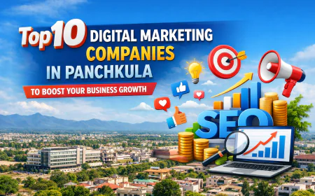 Top 10 Digital Marketing Companies in Panchkula to Boost Your Business Growth