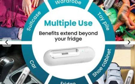 Ozoori Fridge Deodoriser – Eliminate Odors, Keep Food Fresh & Reduce Waste