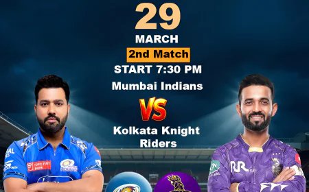 Reddy Anna Book: Mumbai Indians Face Off Against Kolkata Knight Riders in the Highly Anticipated 2nd Match of IPL 2026.