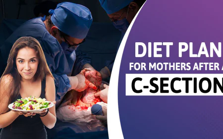 Diet Plan for Mothers After a C-Section