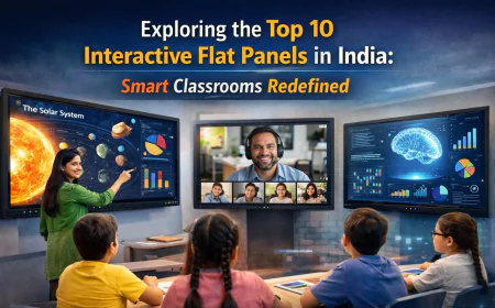 Exploring the Top 10 Interactive Flat Panels in India Smart Classrooms Redefined