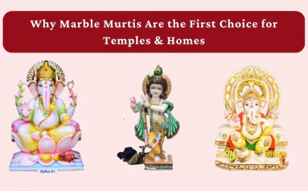 Why Marble Murtis Are the First Choice for Temples & Homes