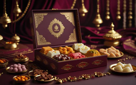 Stylish Indian Mithai Boxes Perfect for UK Gifting Trends