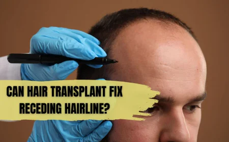 Can Hair Transplant Fix Receding Hairline?