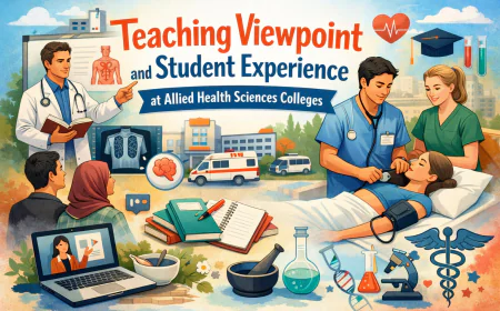 Teaching Viewpoint and Student Experience at Allied Health Sciences Colleges
