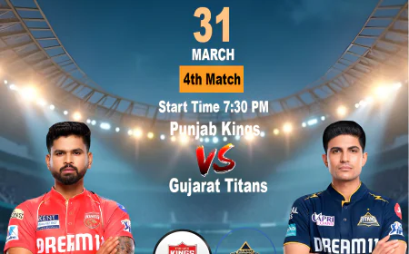 Excitement Builds for the IPL 2026 Showdown: PBKS Take on GT with Reddy Anna Book Analyzing Key Players and Strategies.