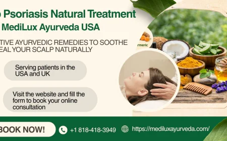Scalp Psoriasis Natural Treatment | MediLux Ayurveda USA