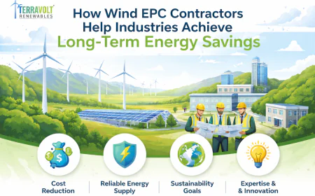 How Wind EPC Contractors Help Industries Achieve Long-Term Energy Savings