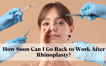 How Soon Can I Go Back to Work After Rhinoplasty?