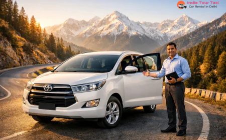 Innova Taxi in Delhi: The Executive Choice for Corporate Mobility and Airport Transfers
