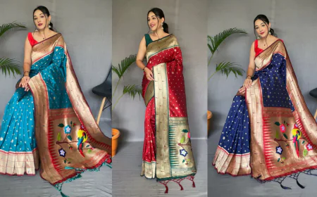Latest Paithani Saree Designs 2026: A Perfect Blend of Tradition & Luxury