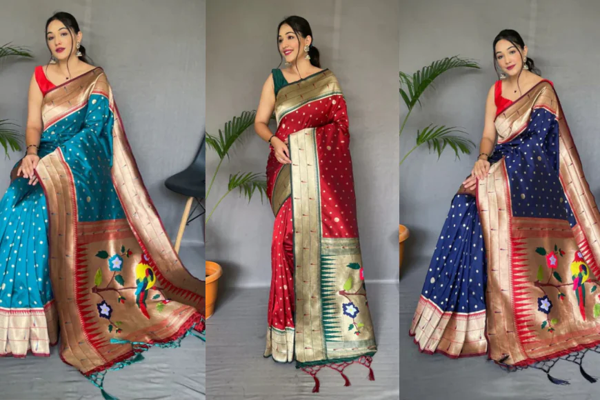 Latest Paithani Saree Designs 2026: A Perfect Blend of Tradition & Luxury - Blogosm