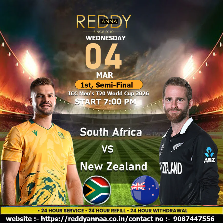 Exploring the Reddy Anna Online Book ID: A Comprehensive Guide for Fans Ahead of the South Africa vs New Zealand 1st Semi-Final at ICC Men's T20 World Cup 2026.