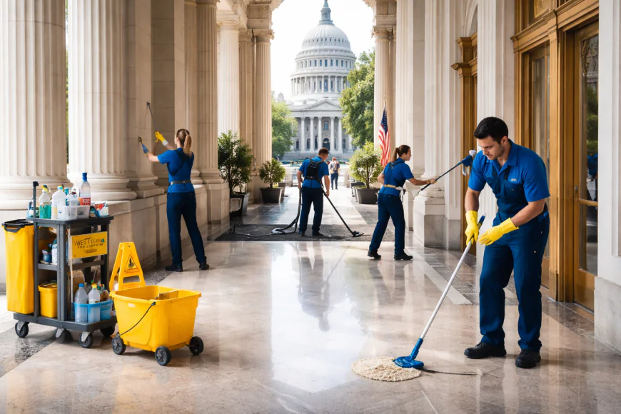 Government Buildings Cleaning Service | Professional & Secure Public Facility Cleaning