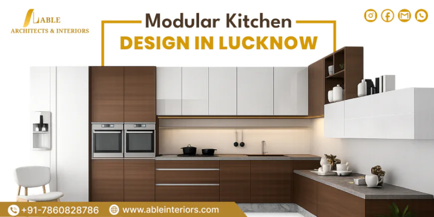 Luxury Modular Kitchen Design in Lucknow