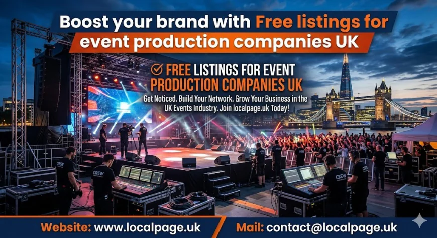 UK Event Suppliers Directory – Free Sign Up