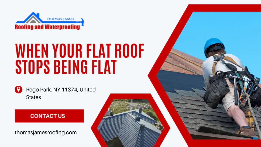 When Your Flat Roof Stops Being Flat