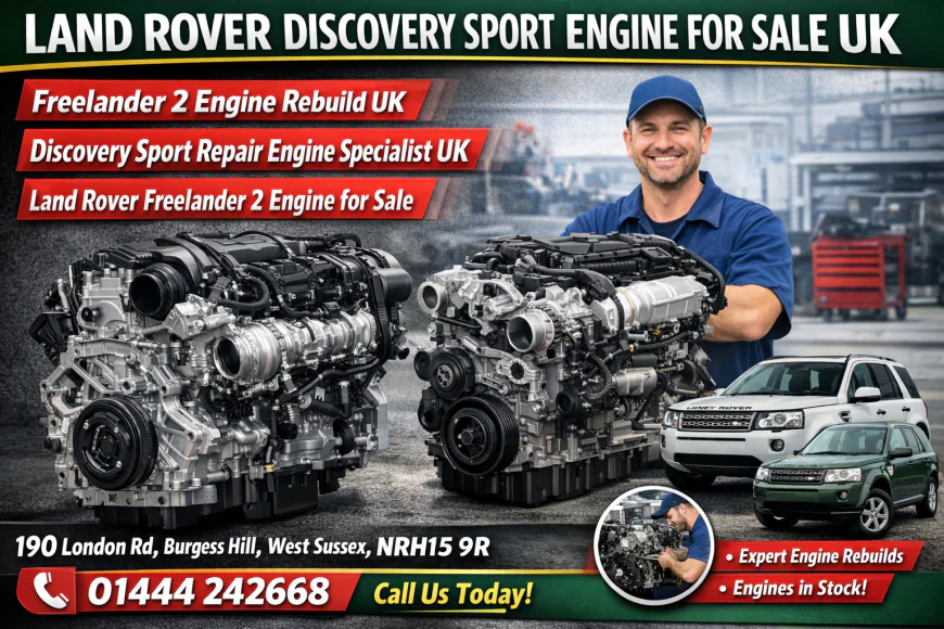 Land Rover Discovery Sport Engine for Sale UK – Complete Buyer’s Guide